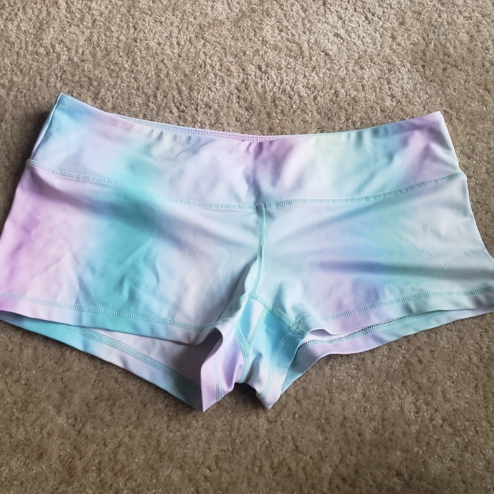 Feed me fight me pastel shorts